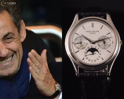 patek philippe sarkozy|nicolas sarkozy rolex.